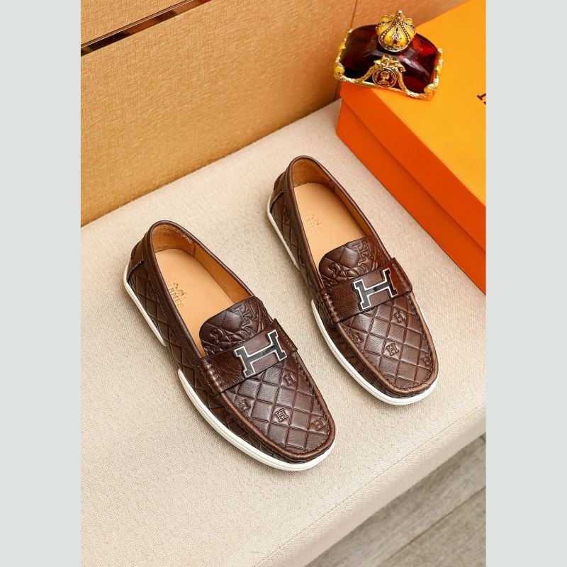 H**mes leather shoes